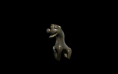Bronze Age Dog Statuette