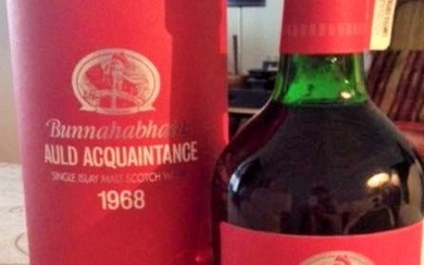 Bunnahabhain 1968 Auld Acquaintance - Hogmanay Edition - WF93 - Original bottling - b. 2002 - 70cl