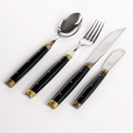 CUTLERY, 30 dlr, Melron, France, second half of the 20th century.