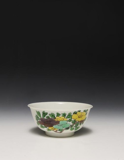 Chinese Imperial Sancai Porcelain Bowl, Kangxi