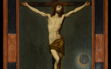 Christ on the Cross, Antwerp school of the 17th century,...