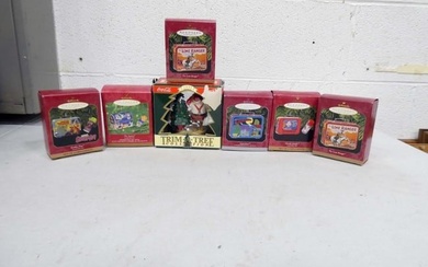 Christmas Ornaments incl Hallmark Keepsake Scooby Doo, The Jetsons, 2 Lone Ranger, Superman, Howdy D