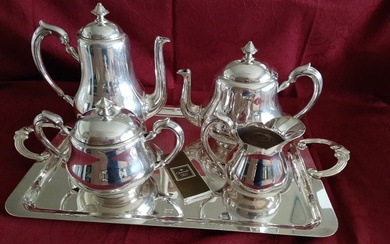 Christofle - Coffee and tea service (5) - Silver-plated