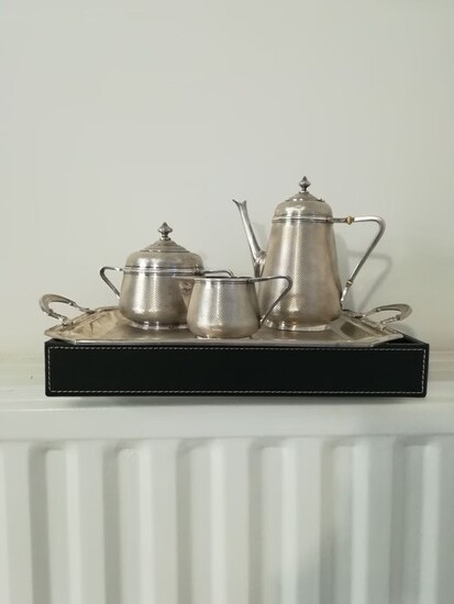 Coffee and tea service - Silver - France - Early 20th century