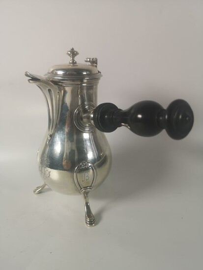 Coffee pot - .950 silver - Second half 18th century