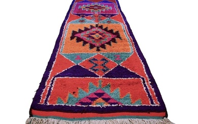 Colorful Kurdi Herki - Runner - 310 cm - 95 cm