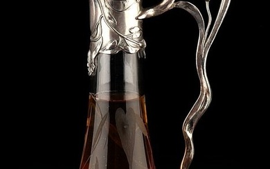 Decanter - Silver-plated