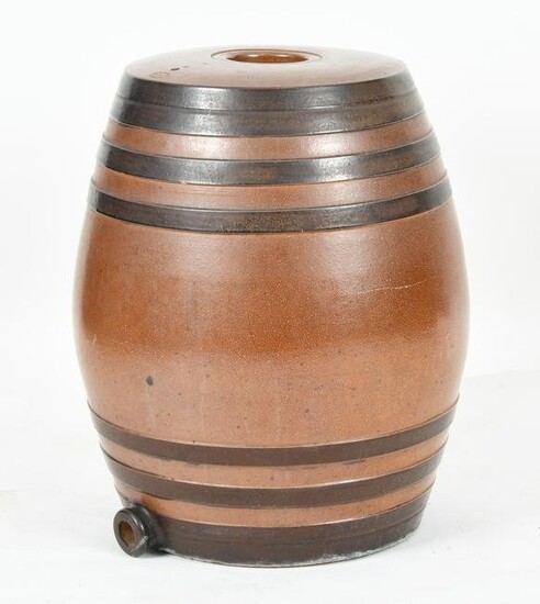Doulton Lambeth 20 Gallon Stoneware Barrel