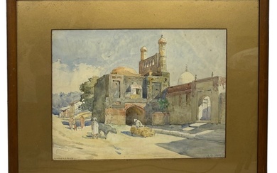 ERNEST GEORGE (1839-1922): A 19TH CENTURY WATERCOLOUR PAINTING ON...