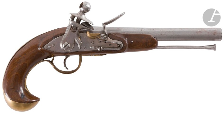 ESPAGNE Pistolet d’arçon à silex modèle 1801.... - Lot 81 - Ader