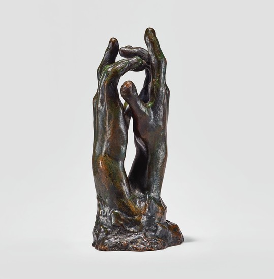 ÉTUDE POUR "LE SECRET", Auguste Rodin
