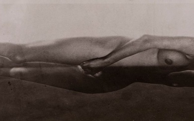 Erwin Blumenfeld (1897 - 1969) Elongated nude New York, 1946