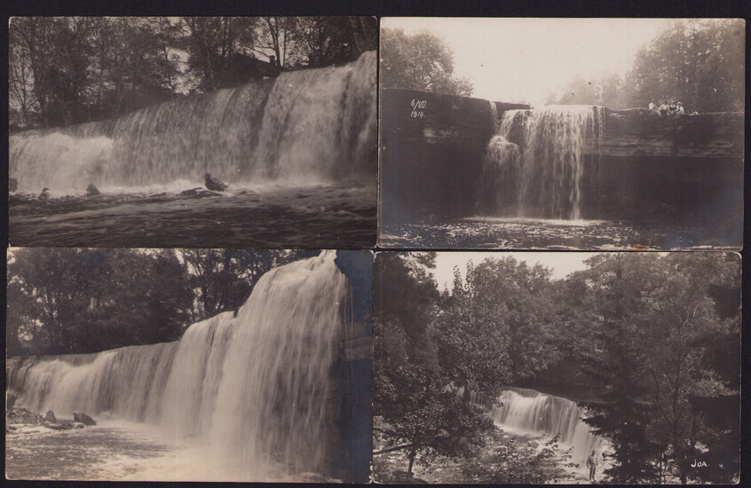 Estonia Group of postcards - Keila waterfall before 1940 (4)