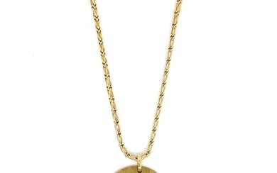 Finor - 18 kt. Yellow gold - Necklace with pendant