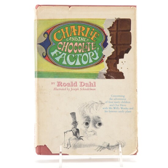 First American Edition "Charlie and the Chocolate Factory" by Roald Dahl, 1964