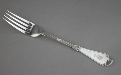 Fork (1) - .875 (84 Zolotniki) silver - Fabergé - Russia - 1908-1917