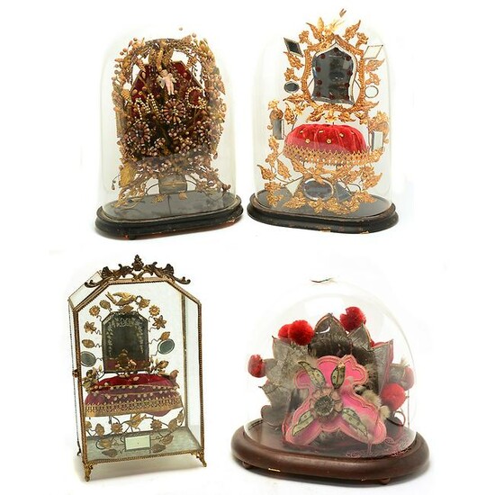 Four Domed Reliquary Style Decorations.