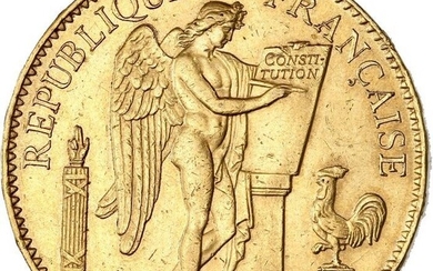 France - 100 Francs 1882-A Napoleon III - Gold