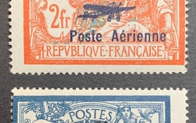 France 1927 - Poste Aérienne MNH - Y&T 1-2