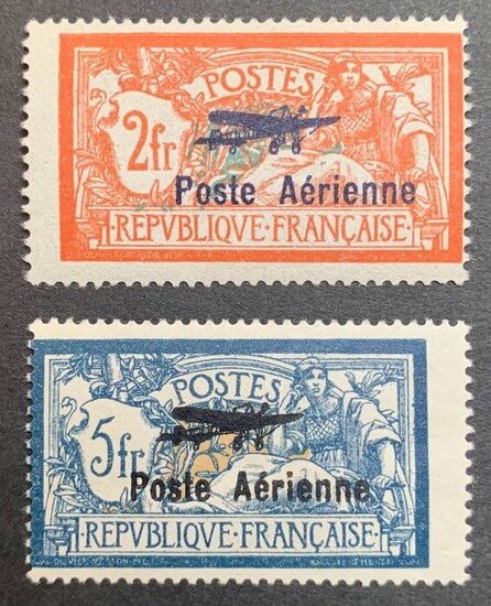 France 1927 - Poste Aérienne MNH - Y&T 1-2