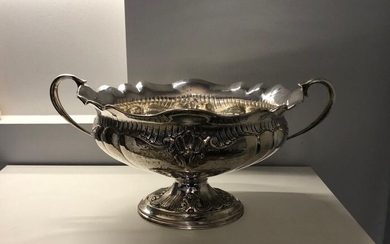 Fruit bowl - .800 silver - Italy - Late 20th century