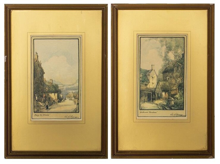 George H Downing Cotswolds Lithographs, 2
