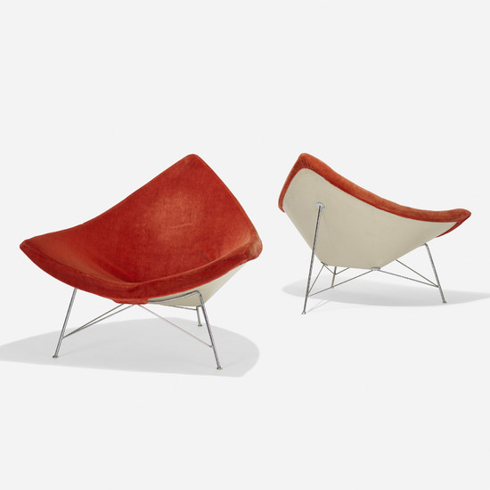 George Nelson & Associates, Coconut chairs, pair