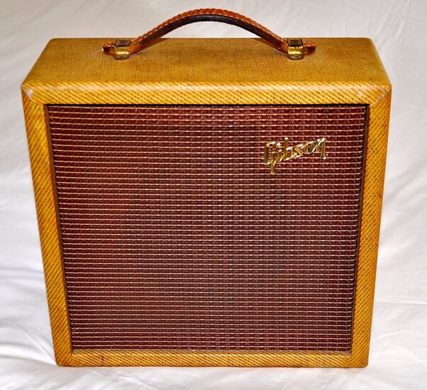 Gibson - Originele 1962 Gibson GA-5T Skylark Tremelo Tweed - Amplifier with very rare Tremelo Speed - United States of America - 1962