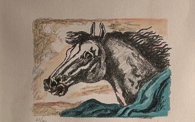 Giorgio De Chirico (1888-1978) - Il cavallo Lampo