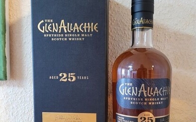 Glenallachie 25 years old American Oak and PX - Original bottling - b. 2018 - 700ml