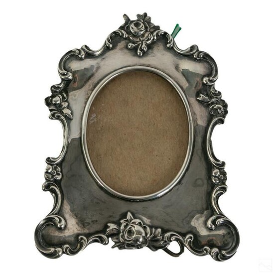 Gorham Sterling Silver Antique Photo Picture Frame