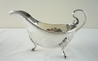 Gravy boat - Cruciate ligament - Silver-plated
