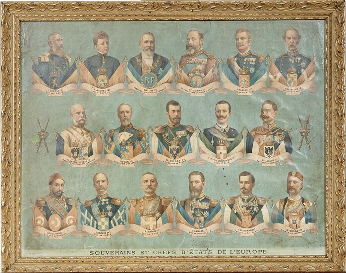 Group of twelve prints 19th-20th Century