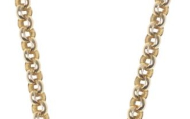 Halskette, 585 Gelbgold, gemarkt, L. ca. 41cm, ca. 31,73g