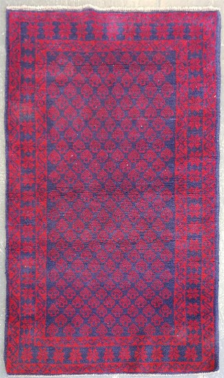 Hand Knotted Pure Wool Persian Baluchi (150 x 90cm)