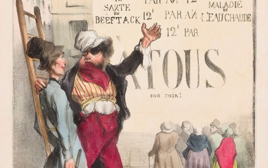 Honoré Daumier (1808-1879) Pl. de l’album... - Lot 81 - Ader