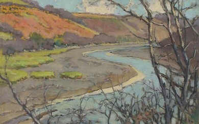 †Hurst BALMFORD (British 1871-1950) The West Looe River at...