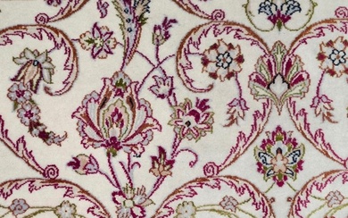 Isfahan handmade of pure korkwool, with silk inlays - Isphahan - Carpet - 165 cm - 110 cm