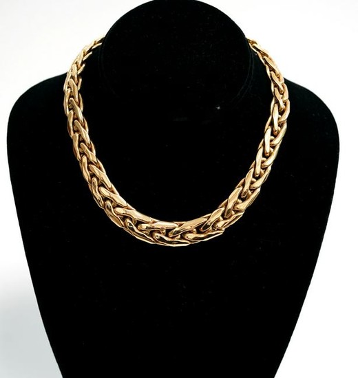 Italian 14K Yellow Gold Chain Necklace; 50.2G