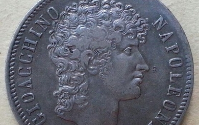 Italy - Kingdom of Naples - 5 Lire 1813 - Gioacchino Napoleone Murat (1808-1815) - Silver