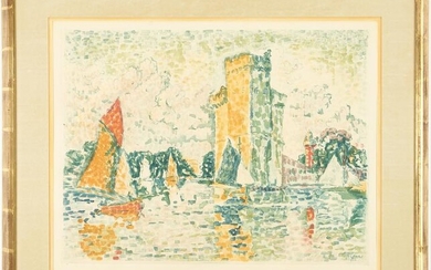 J. Villon After Paul Signac, Le Port de la Rochelle