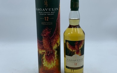 Lagavulin 12 years old Natural Cask Strength Special Release 2022 - Original bottling - 70cl