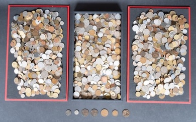 Large World Foreign Coin Collection 1000+