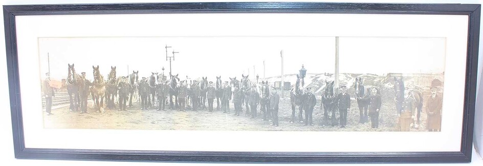 Lot details A framed photograph of 13 Great Eastern...