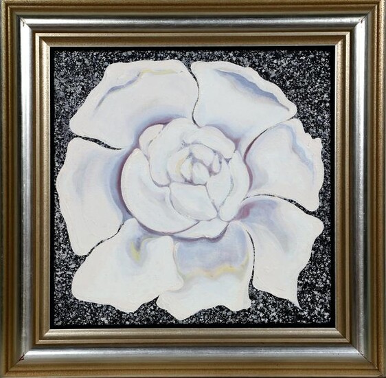 Lowell Blair Nesbitt, Gardenia, Oil Painting
