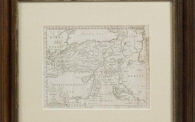MAP OF “TURKEY IN ASIA” 17th/18th Century