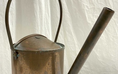 MICHAEL SALVATORE Copper Watering Can W Handle
