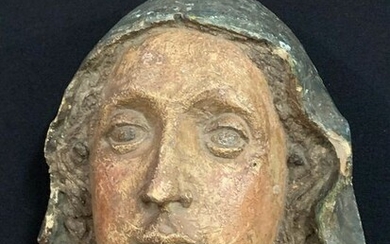 Madonna (1) - Plaster - Early 17th century
