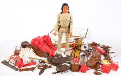 Marx Johnny West Chief Cherokee Action Figure