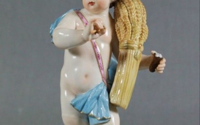Meissen Porcelain Emblematic Figure Late 19Th/Early